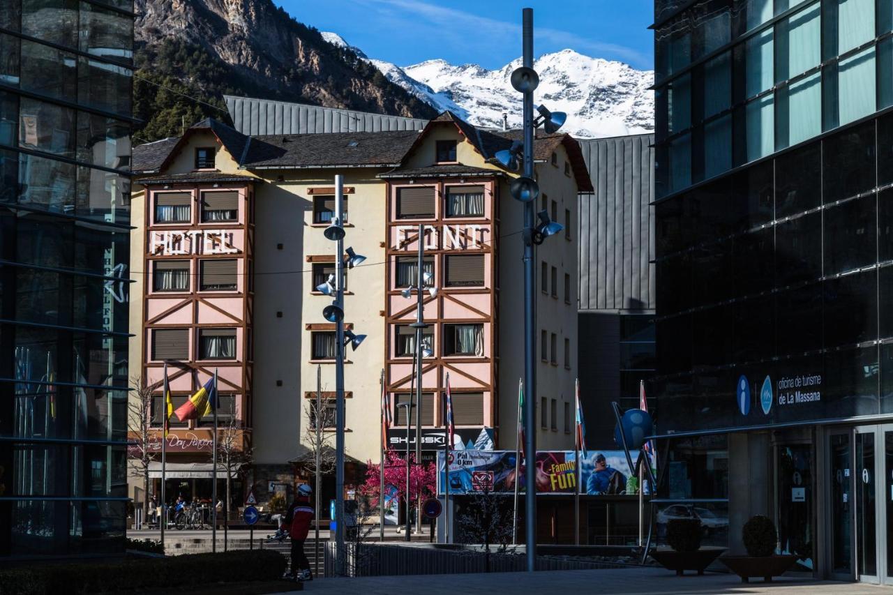 Font Andorra Hostel La Massana Buitenkant foto